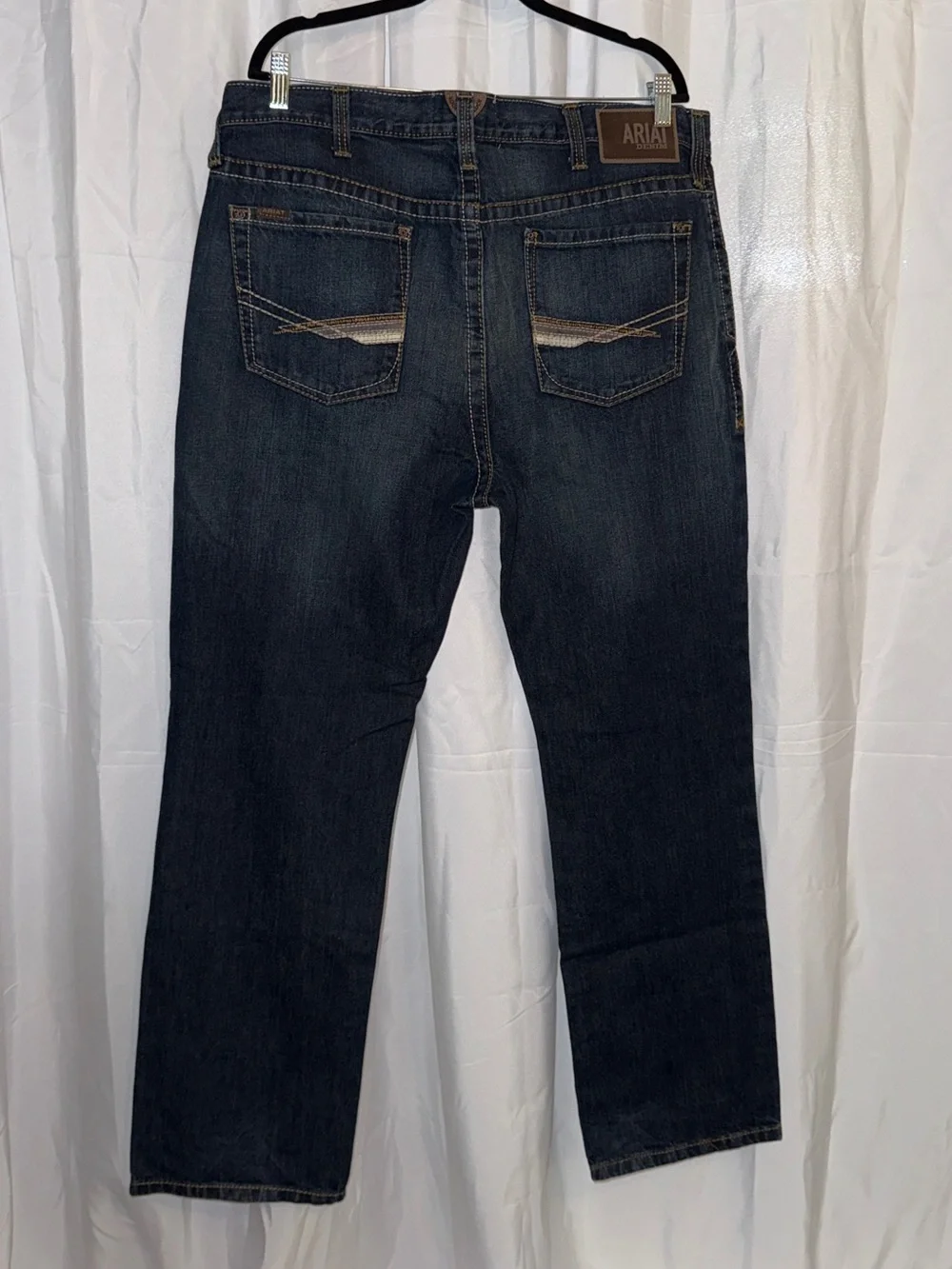 Ariat Men’s Indigo Straight-Leg Jeans